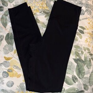 ZYIA Midnight Black Leggings Size 6-8